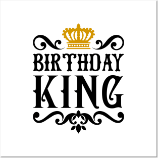 Birthday King Shirt, Birthday Boy Tshirt, Happy Birthday Gift For Him, Birthday For Men Shirt, Brother Birthday Gift, King Birthday Shirt Posters and Art